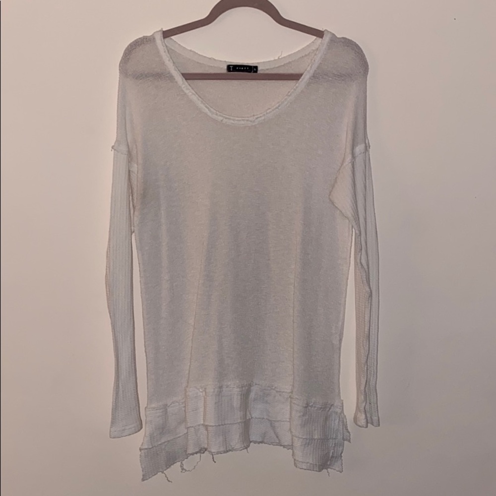 T party long sleeve sweater
